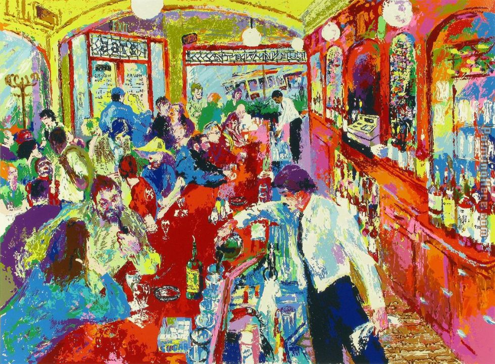 Leroy Neiman Buena Vista Bar